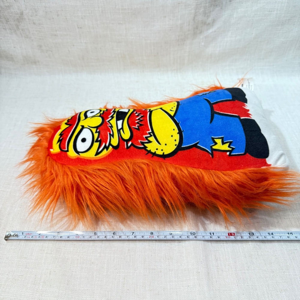 The Simpsons Groundskeeper Willie Plush Pillow Universal Studios 2019 OrangeHair - Picture 2 of 5